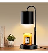 Briever Candle Warmer Lamp with Timer and Dimmer, Electric Candle Lamp Warmer for Jar Candles, Ad...