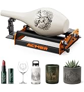 ACMER M2 Laser Rotary Roller,360° Y-Axis Rotary Attachment for Laser Engraver, 4-138mm Adjustable...