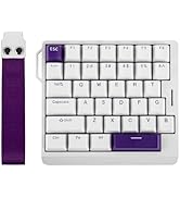 EPOMAKER HE30 One-Handed Hall Effect Keyboard, 8K Polling &amp; 0.125ms, SOCD &amp; Snap Key, Adjustable ...