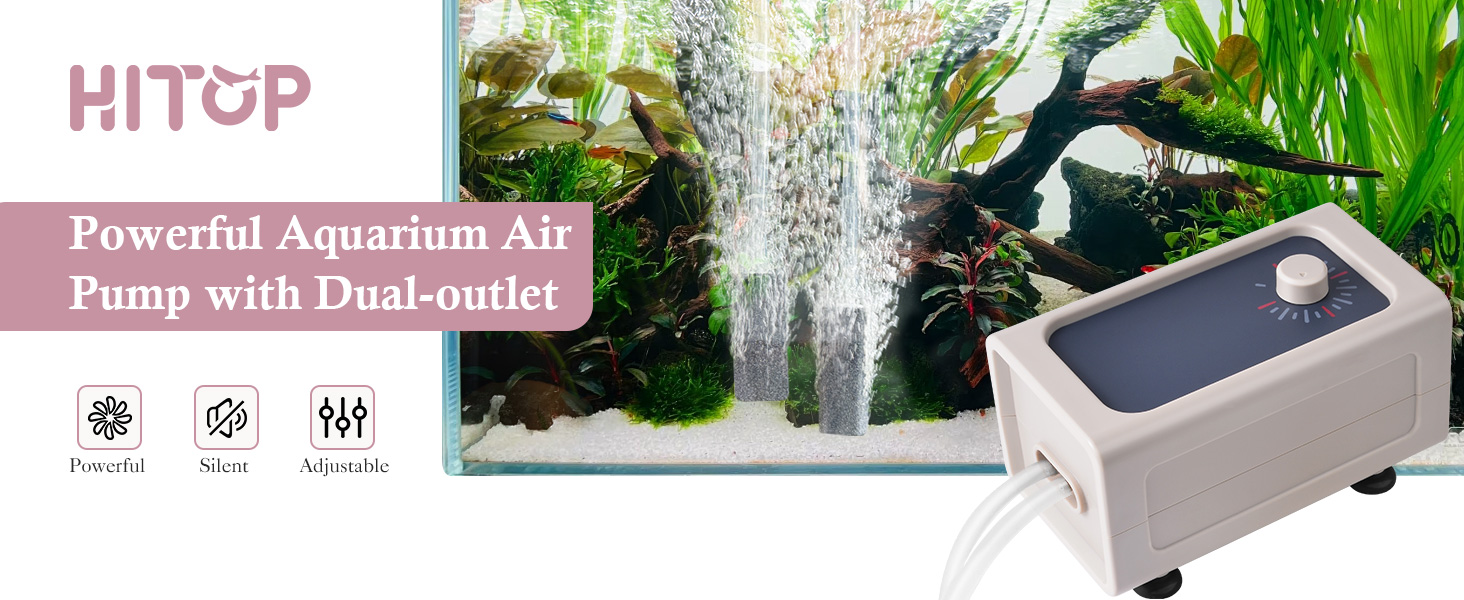 powerful aquarium air pump