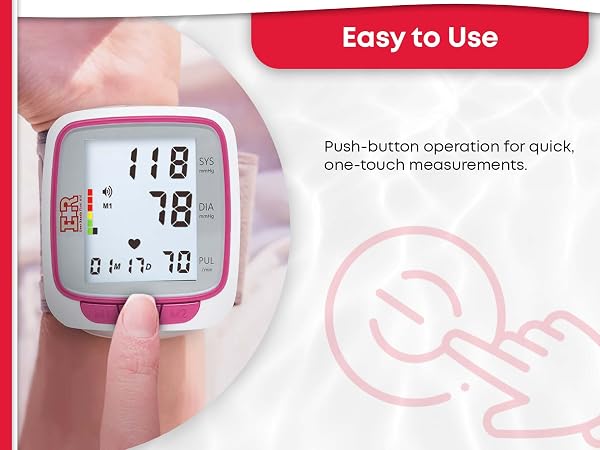 Push Button for Quick Use