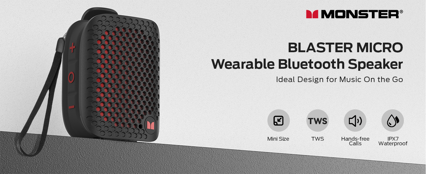 Wearable Bluetooth Speaker