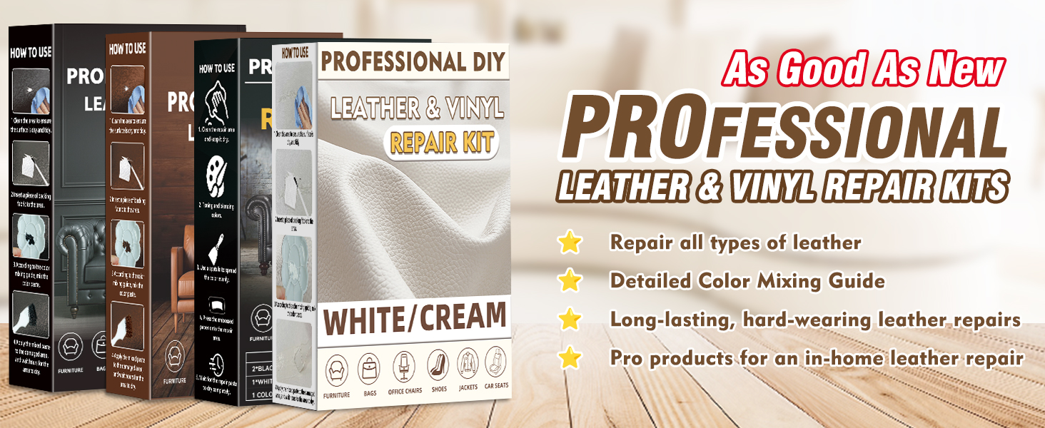 Leather Repair Kit for Furniture