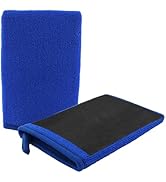 Figpade 2PCS Car Clay Mitt Auto Detailing,Soft Clay Bar Mitt for Cleaning Car Surfaces,Anti-Scrat...