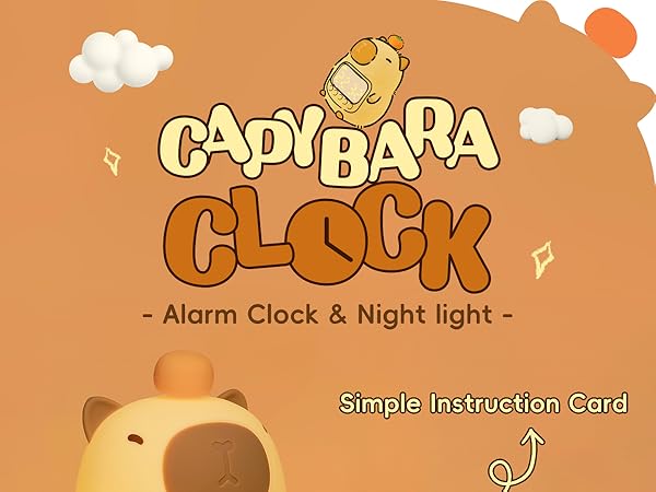 capybara alarm clock