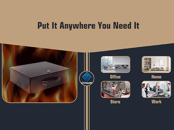 FIREPROOF SAFE BOX
