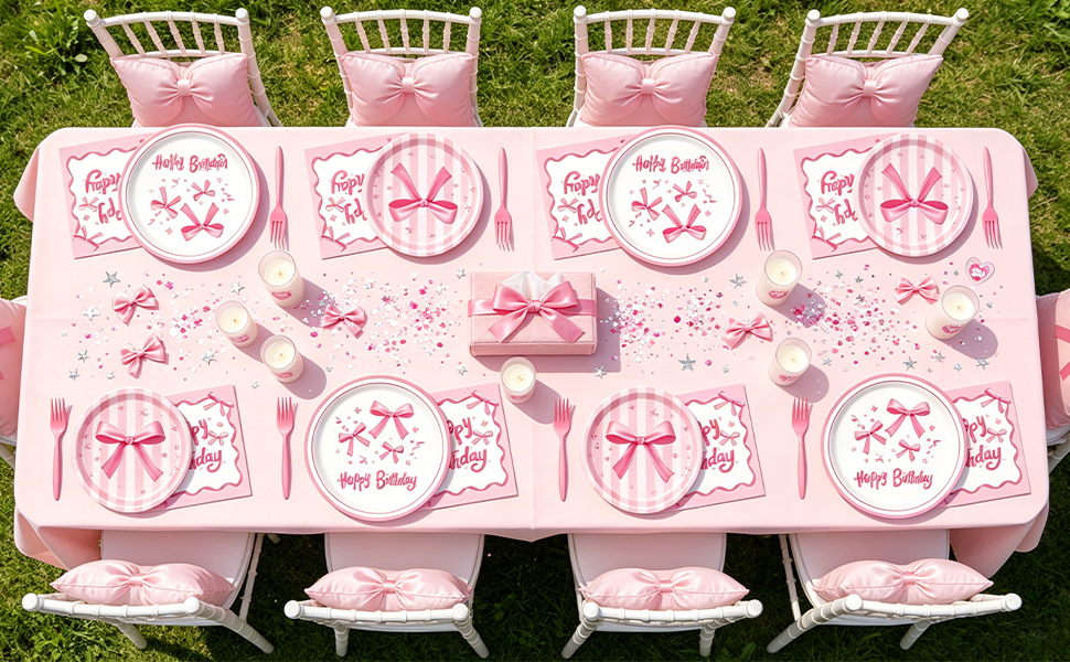 bow party decorations