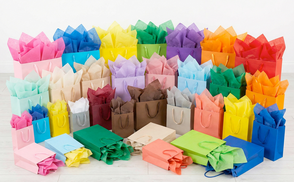 tissue paper for gift bags