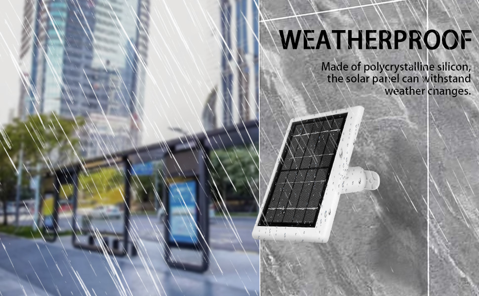 ring camera solar panel