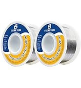 Essmetuin Tin Lead Rosin Core Solder Wire for Electrical Soldering, Circuit Board, DIY Home Appli...