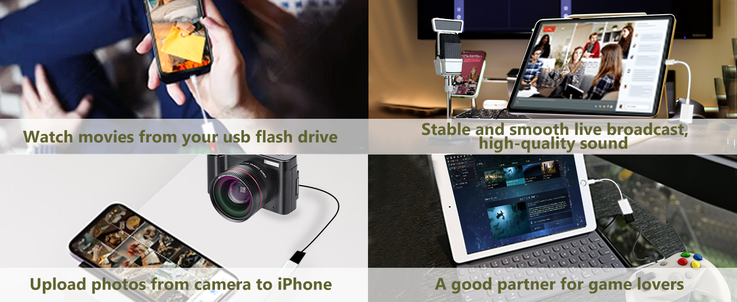 Lightning to USB Adapter