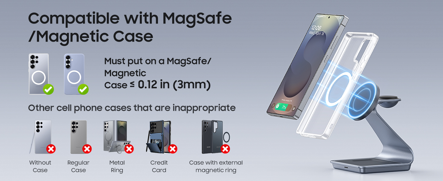 3 in 1 magsafe charger for samsung