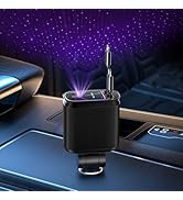 Starlight Retractable Car Charger, Starlight in Car Roof 4 in 1 Fast Car Phone Charger 66W, 2 Ret...