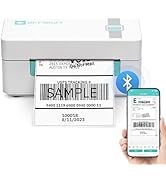 OFFNOVA Shipping Label Printer, Bluetooth Thermal Label Printer 4x6 for Small Business and Shippi...