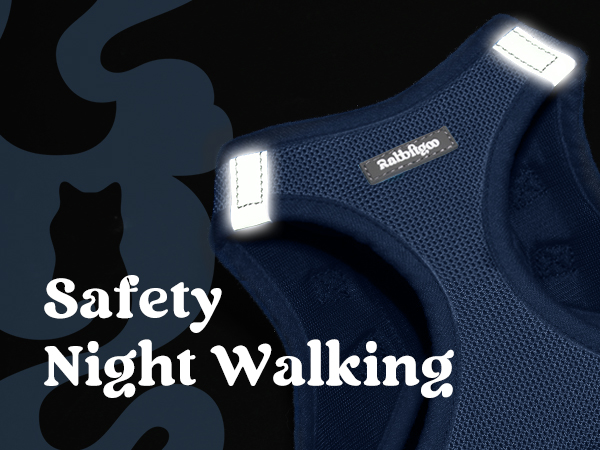 Reflective bands for safe night walking