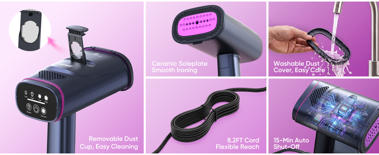 handheld garment steamer