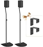 Universal Speaker Stands Pair of Height Adjustable Extend 33" to 42" - Speaker Stand with Speaker...