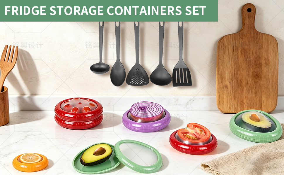 Avocado Saver and Tomato Holder