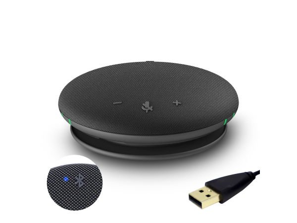 conference speaker and microphone