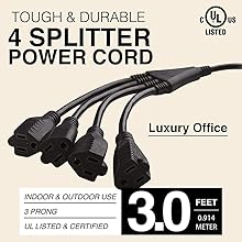 4 Way Power Splitter 