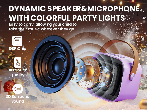 mini karaoke machine