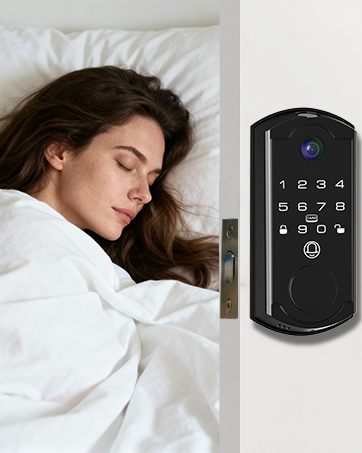 smart door lock with camera