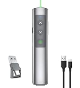 Metal Presentation Clicker with Laser Pointer for Powerpoint Presentations Powerpoint Clicker Rem...