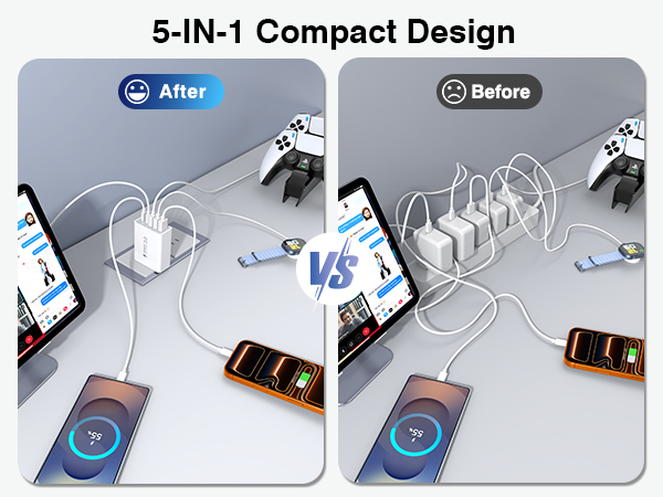 USB Wall Charger Block