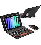 EAMPANG Universal Bluetooth Keyboard and Case for Tablet/Phone/Laptop,Wireless Portable Slim Keyp...