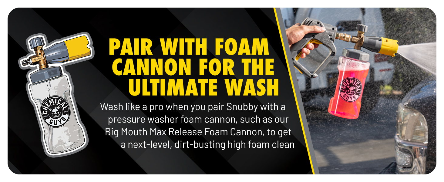 Snubby Pressure Washer Gun From Chemical Guys