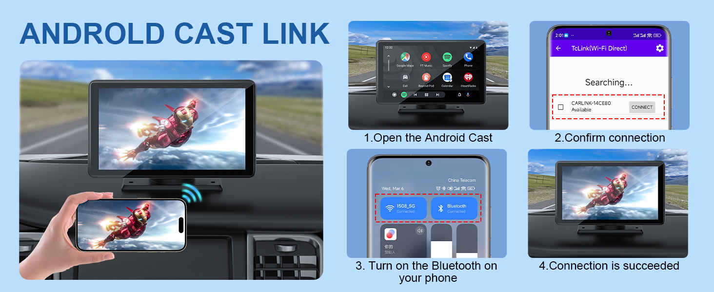wireless carplay screen