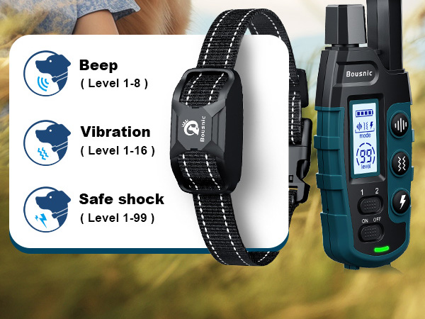 Bousnic Dog Training Collar Makes Everyday a Good Dog Day! 
