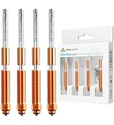 Creality Official K2 Plus Nozzles, 0.4/0.6/0.8mm 4PCS Quick-Swap 3D Printer Hotend Nozzle Kit, Co...