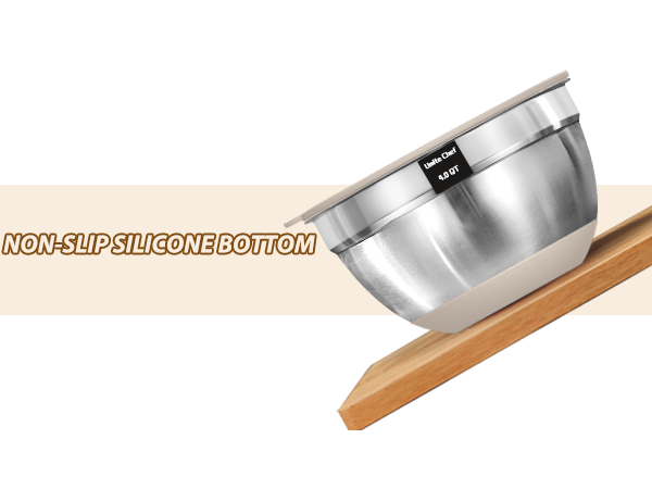 NON-SLIP SILICONE BOTTOM