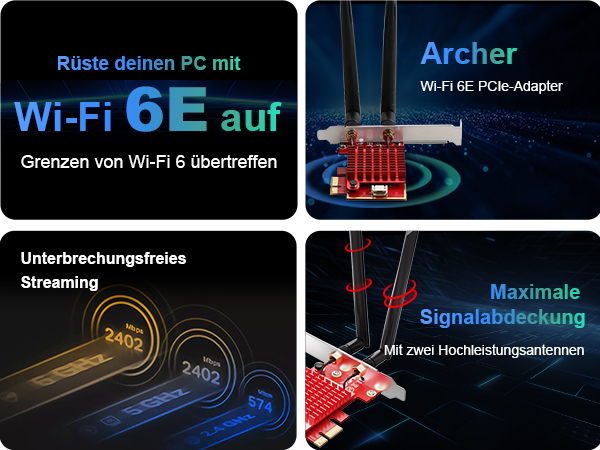 WiFi 6E PCIE 