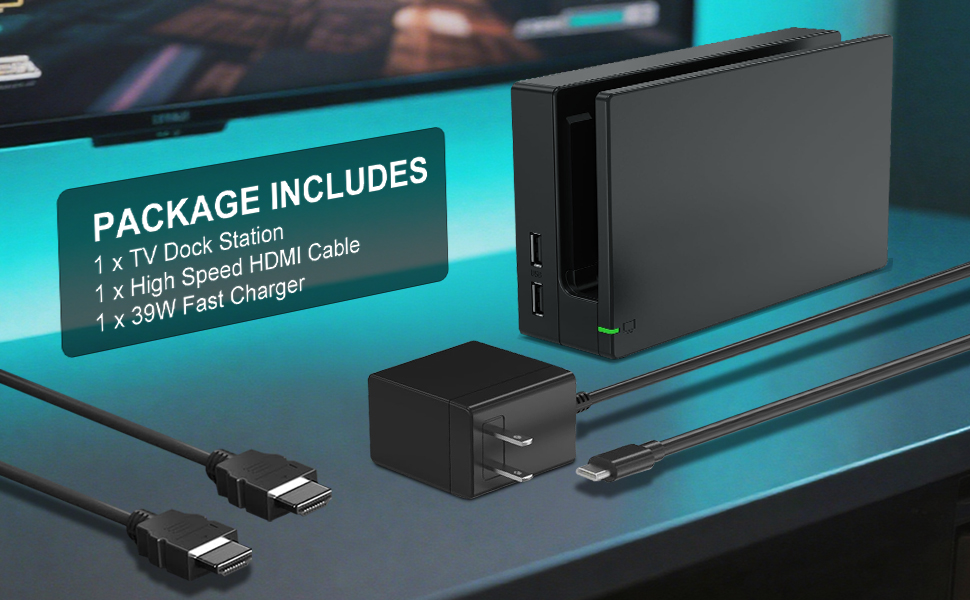 switch docking station for tv