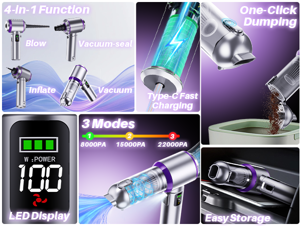 Handheld Vacuum Cordless