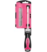 Apollo Tools 13-in-1 Magnetic Ratcheting Screwdriver with Set of 12 Bits in Convenient Storage Ca...