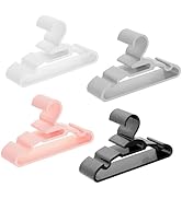 80 Pack U-Shape Baby Hangers Protect,Collar Non-distorting Design,Anti-Slip and Ultra-Thin Childr...