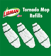 easy change mop head, microfiber mop heads, mop refills, deck mop heads, twist mop