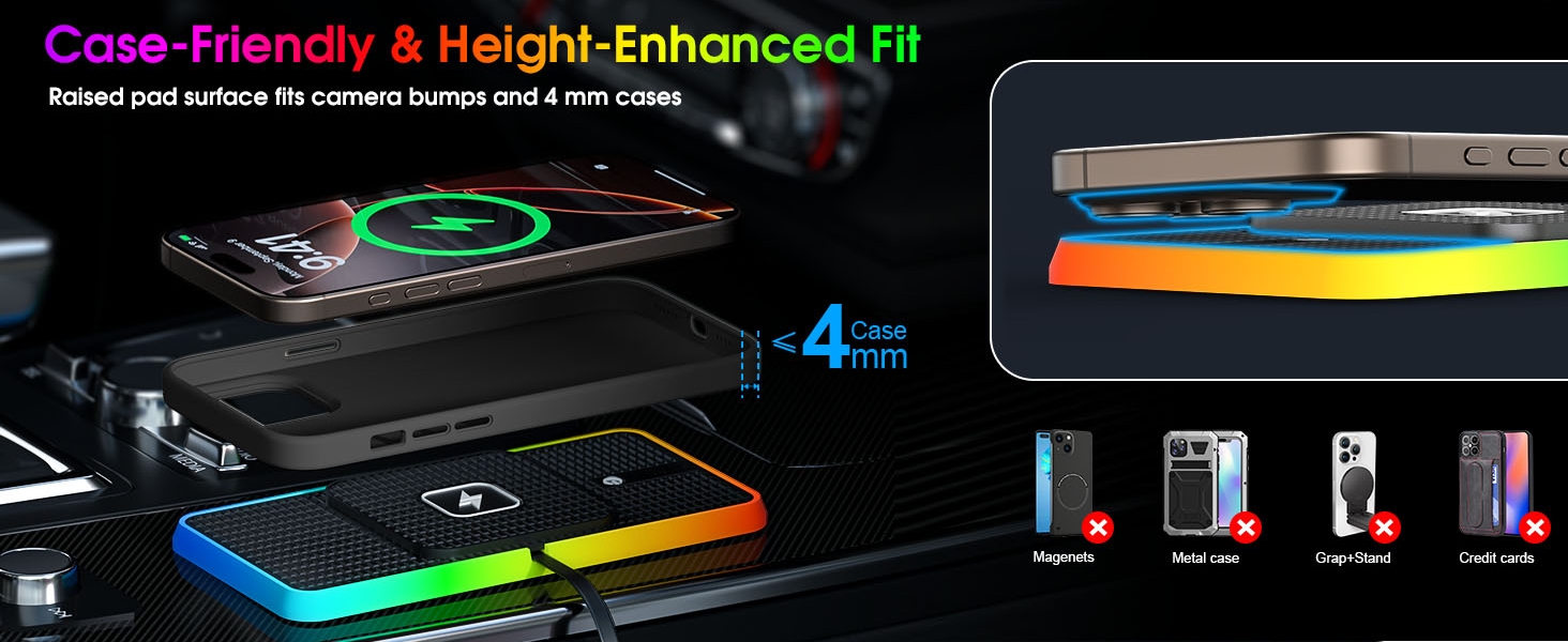 K1 wireless car charger 