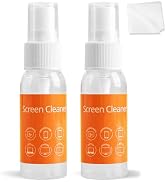 Ordilend Screen Cleaner Kit, Streak-Free Spray for Computer, Phone, Car Touchscreen, Monitor, Mac...