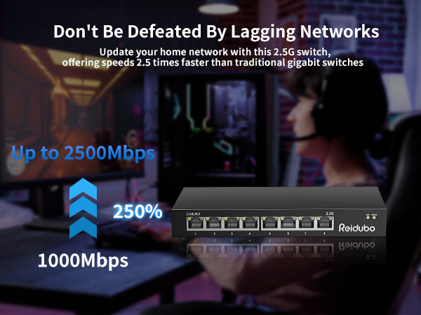 2.5gb switch 8 port