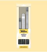 Wilton Navy Blue and Gold Icing Spatula Set - Spatula Set for Cake Decorating, Frosting and Icing...
