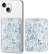 VULKIT Stick on Card Holder Compatible for iphone Leather Cell Phone Wallet Credit Card Case Stro...