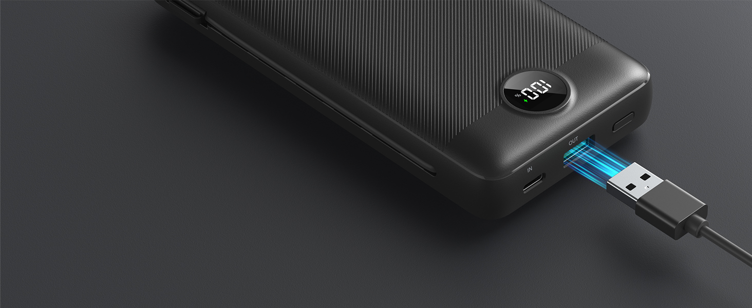 wall charger with battery