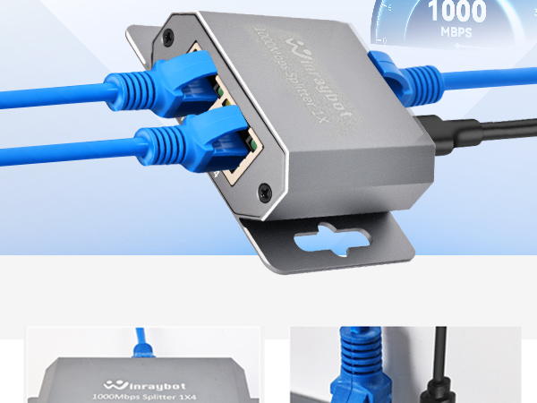 ethernet Splitter 1 to 2