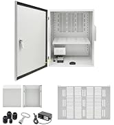 CENTROPOWER NEMA Outdoor Electrical Box (15.7?x11.8?x7.8?) – Heavy-Duty Metal Enclosure, IP67 Wat...