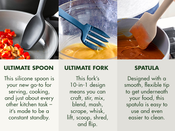 GreenPan, Ceramic Nonstick, PFAS-Free, Non-Toxic, Utensils, Accessories