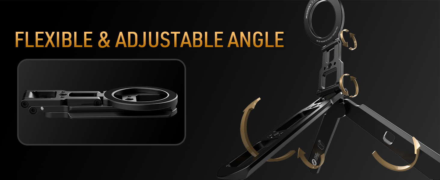 Dual Magnetic Phone Tripod